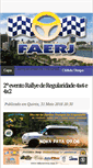 Mobile Screenshot of faerj.org.br